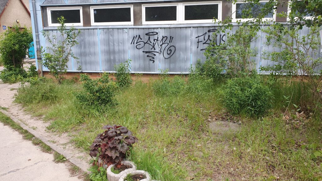 Vor der Umgestaltung!