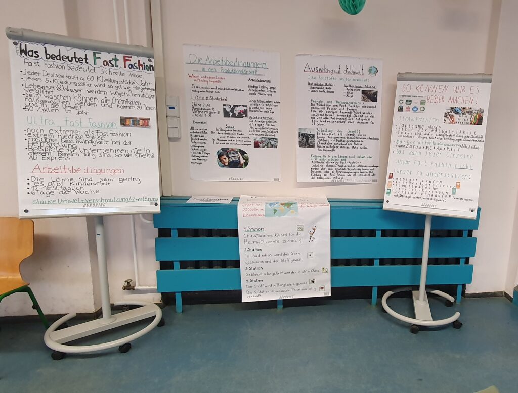 Fast Fashion im Fokus: Kinderrechte und Umweltschutz in der 4a